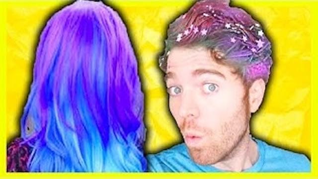 GALAXY HAIR DIY