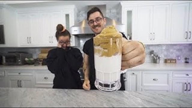 i made the tiktok whipped coffee