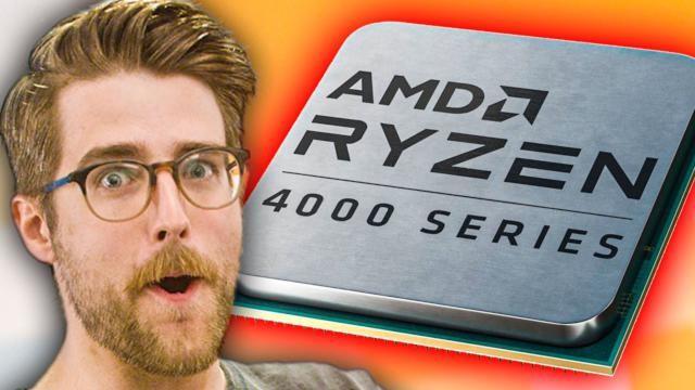 Ryzen 4000 (sort of) is HERE.