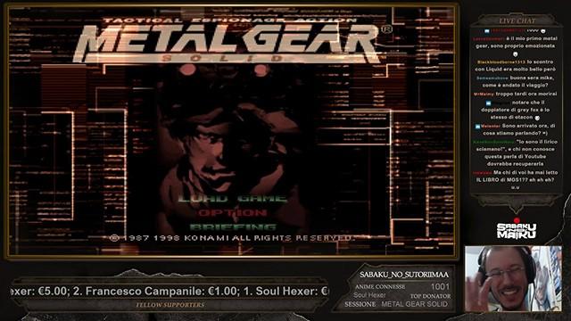 Metal Gear Solid w/ Sabaku, Run "Veterana" - #2
