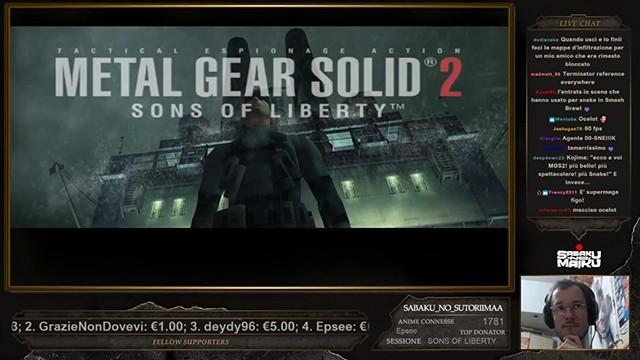 Metal Gear Solid 2 w/ Sabaku, Run "Veterana" - #1