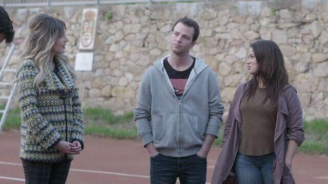 Júlia Creus i Adrian Grösser, i la família Farreres