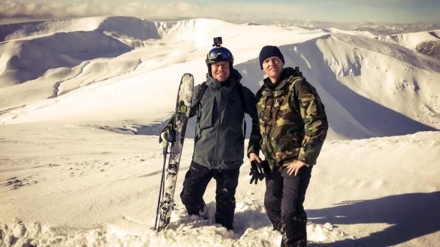 Skiing in Ukraine