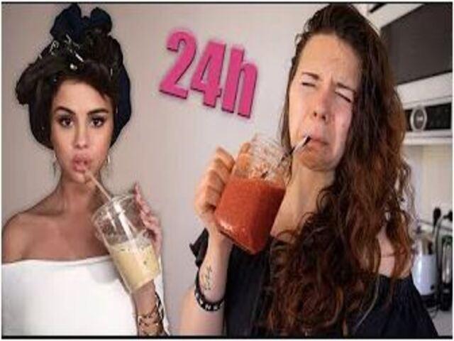 JE MANGE COMME SELENA GOMEZ PENDANT 24H !!