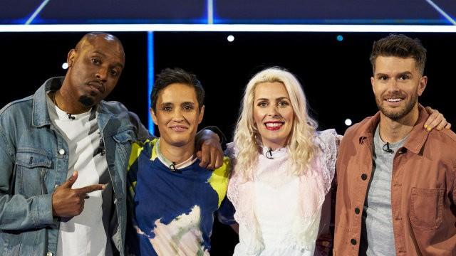 Dane Baptiste, Jen Brister and Joel Dommett