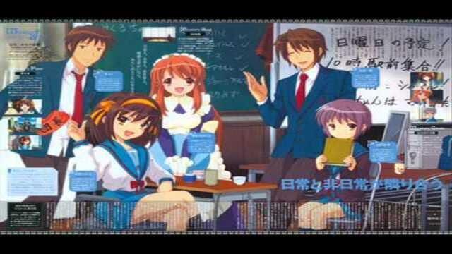 Anime Zone: The Melancholy of Haruhi Suzumiya Anime Review