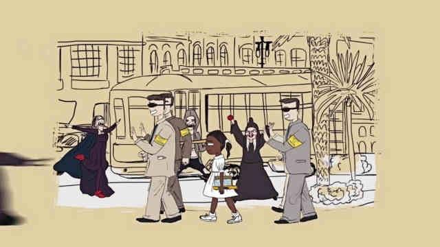 The Problem We All Live With, Norman Rockwell