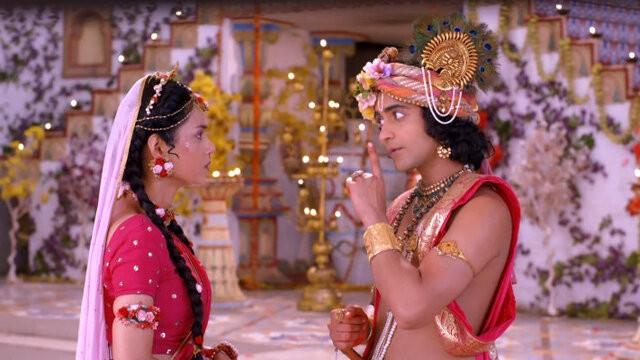 Krishna Teases Radha