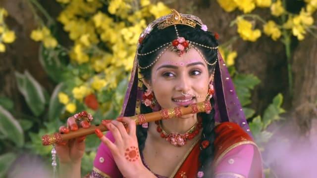 Radha Plays the Flute!