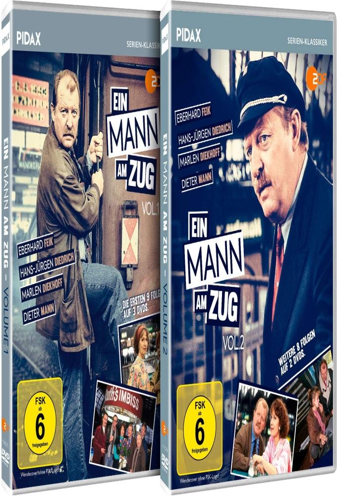 Ein Mann am Zug