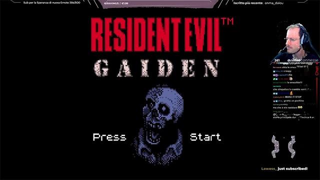 "Zombieshooting" - Resident Evil Gaiden w/Sabaku, Blind Run #1