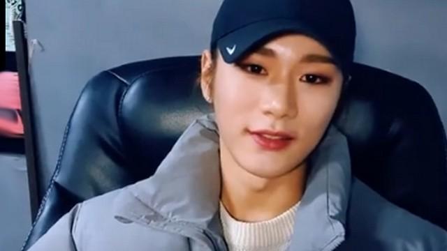 Lune appeared on a dark night