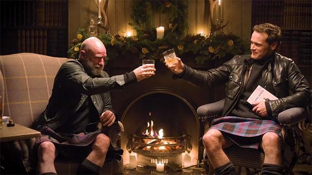 Sam & Graham Yule Log