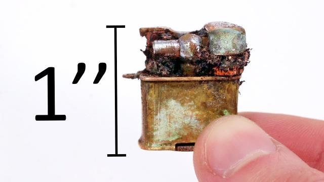 Restoring Worlds Smallest Lighter -  Vintage Lighter Restoration & Repair