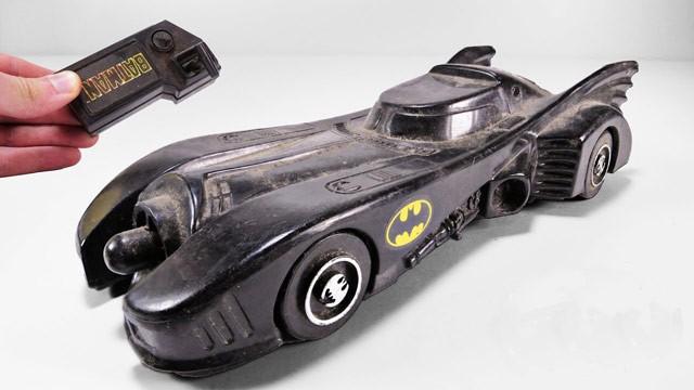 Restoration of Trashed Batmobile from Batman (1989)