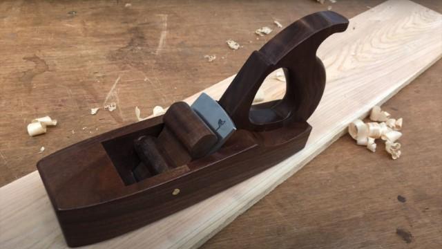 Making A Curved Bottom Hollowing Wood Plane