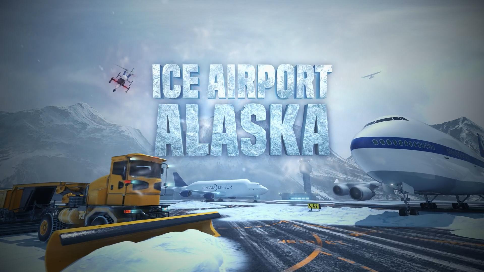 Ice Airport Alaska