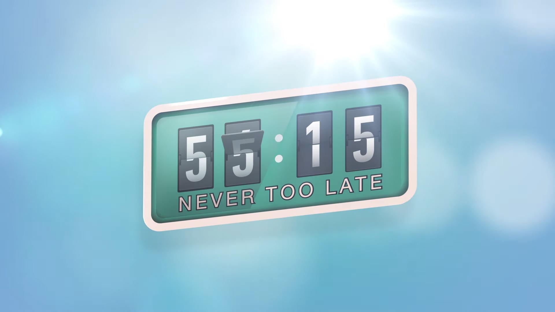 55:15 NEVER TOO LATE