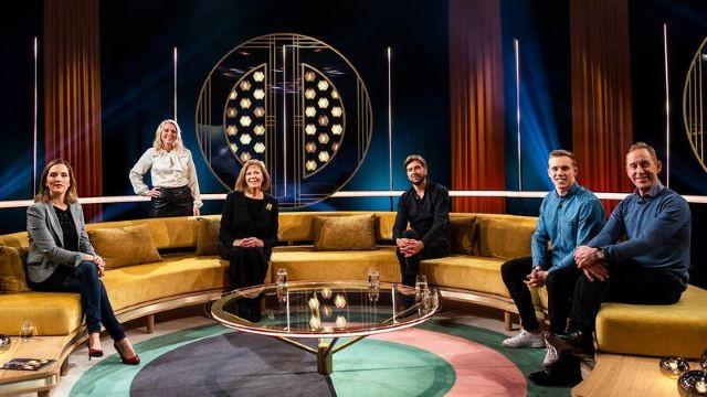 Gunde och Ferry Svan och Lill Lindfors bland gästerna