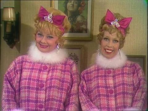 with Lucille Ball, Mel Tormé
