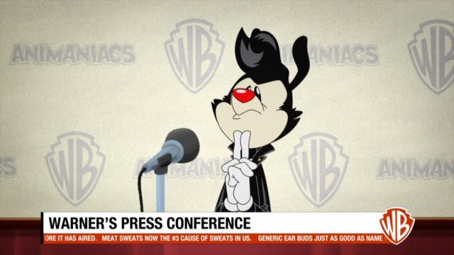 La conferencia de prensa de Warner