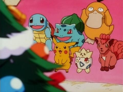 Pikachu's Winter Vacation (Christmas Night and Kanga Games)