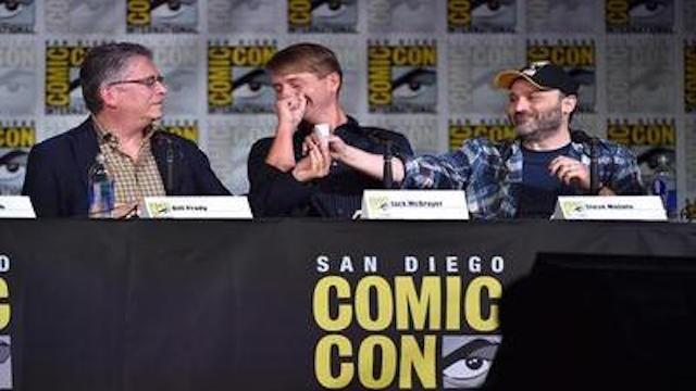 Panel de escritores en la Comic-Con 2016