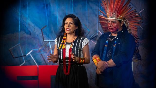 Tashka and Laura Yawanawá: The Amazon belongs to humanity -- let's protect it together