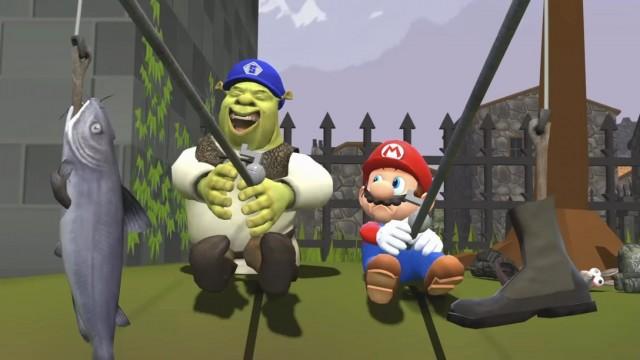SMG4: The Lads Play Shrek Online