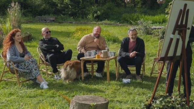 Pascal Obispo, Alban Ivanov et Camille et Julie Berthollet