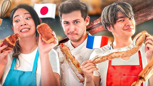 J'emmène des Japonais juger le VRAI pain en France ????????