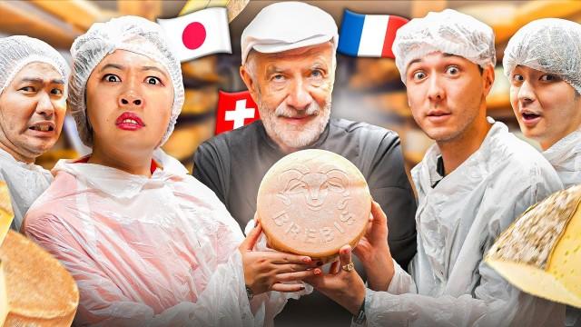 J'emmène des Japonais juger le VRAI fromage en France ???????? (feat @luisieraffineur )