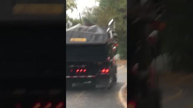 Jumping Off a Moving Garbage Truck