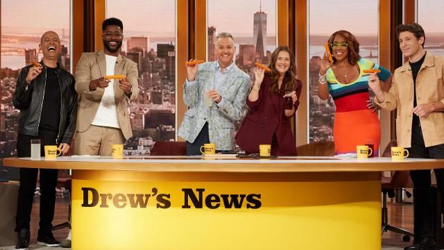 Drew's News with Gayle King, Tony Dokoupil, Nate Burleson, and Vladimir Duthiers, Jasmine Roth