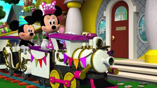 Mickey and Minnie Birthday Train Ride