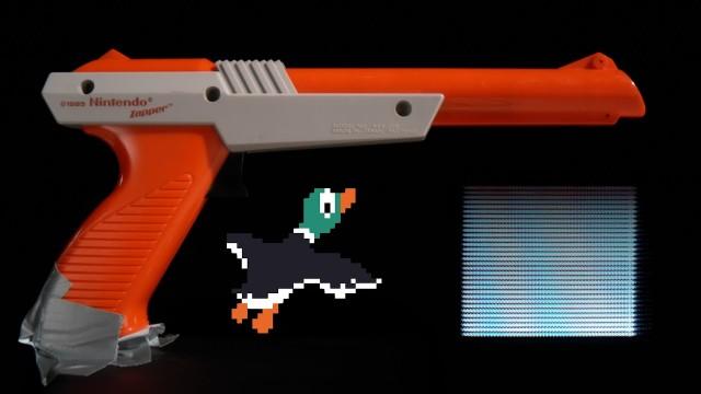 How the Nintendo Zapper worked in Slow Motion