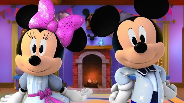 New Year's Eve with Mickey and Minnie