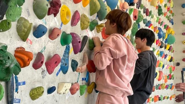 We Heard That Climbing Is Popular, So We Went Up There Too. How Far Can You Climb?ㅣEP.5 Climbing Center