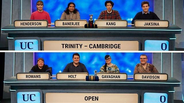 Trinity College, Cambridge v Open University