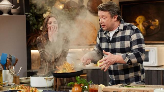 Cooking with Jamie Oliver