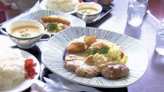 At a 24-Hour Roadside Restaurant in Okayama