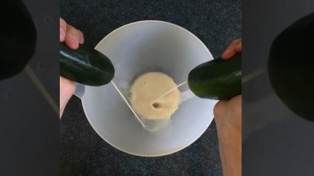  Zucchini Milking #recipe #zucchini #milk 