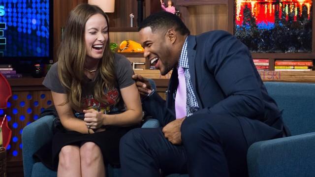 Michael Strahan & Olivia Wilde