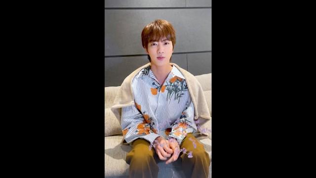 [n월의 석진] Message from Jin : Apr 2024 