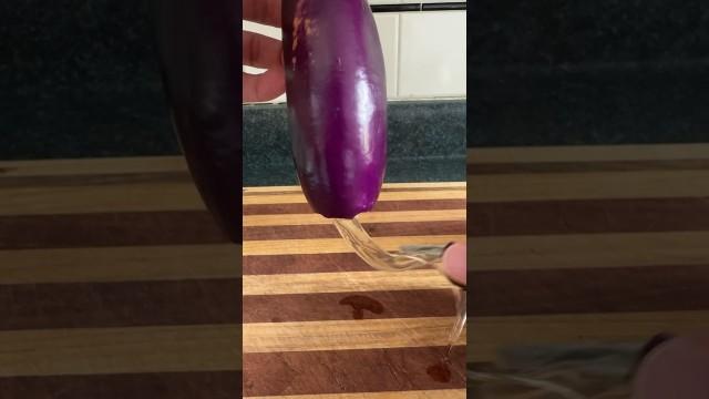 Why it’s called Eggplant. #eggplant #egg #biology