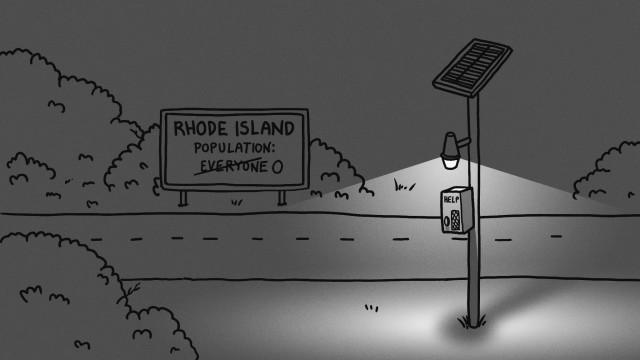 If all humans died, when would the last light go out?