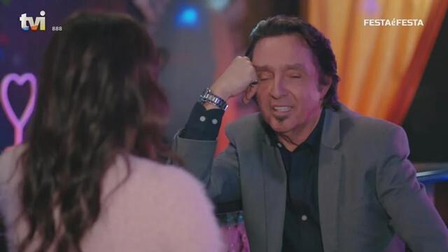 Laidinha quer dormir com Manel, mas fora de personagem