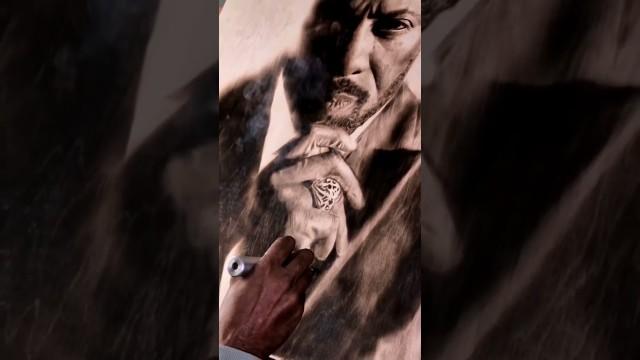 Hyper Realistic Wood Burning