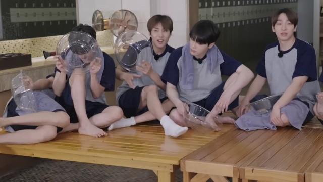 THE BOYZ SETTING TALK | Don't laugh! Sauna♨️