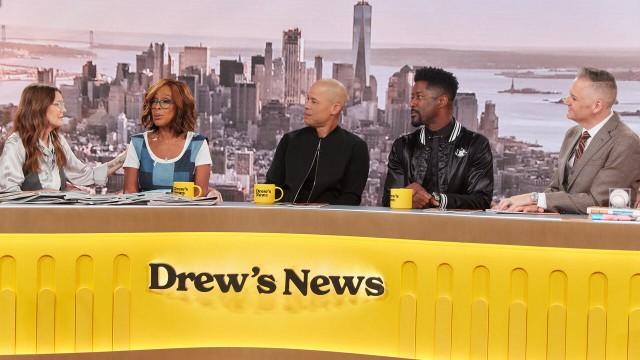 Dax Shepard, Gayle King, Vlad Duthiers, Nate Burleson